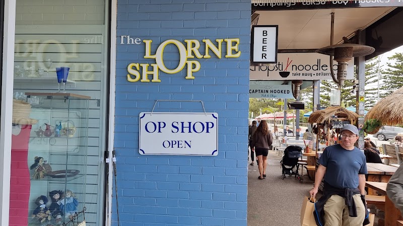Check out The Lorne Op Shop in Lorne