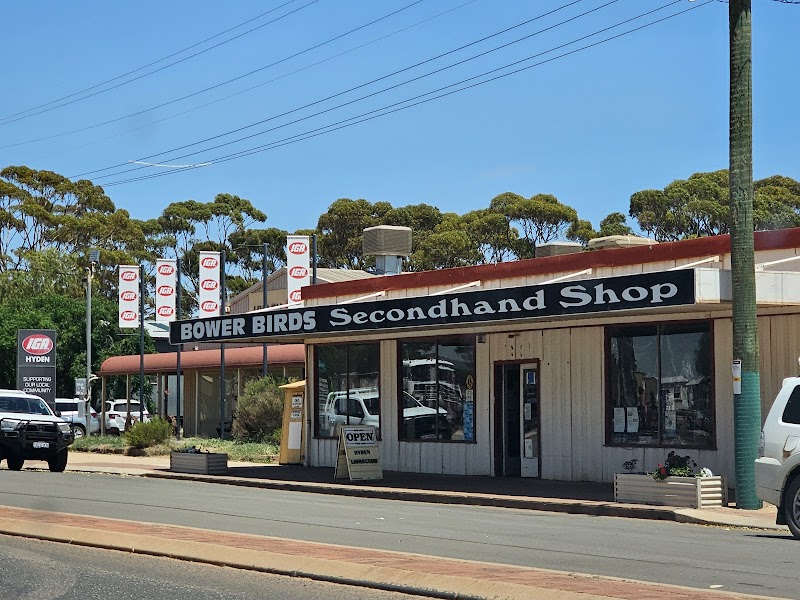 Check out Bower Birds Secondhand Shop Hyden in Hyden
