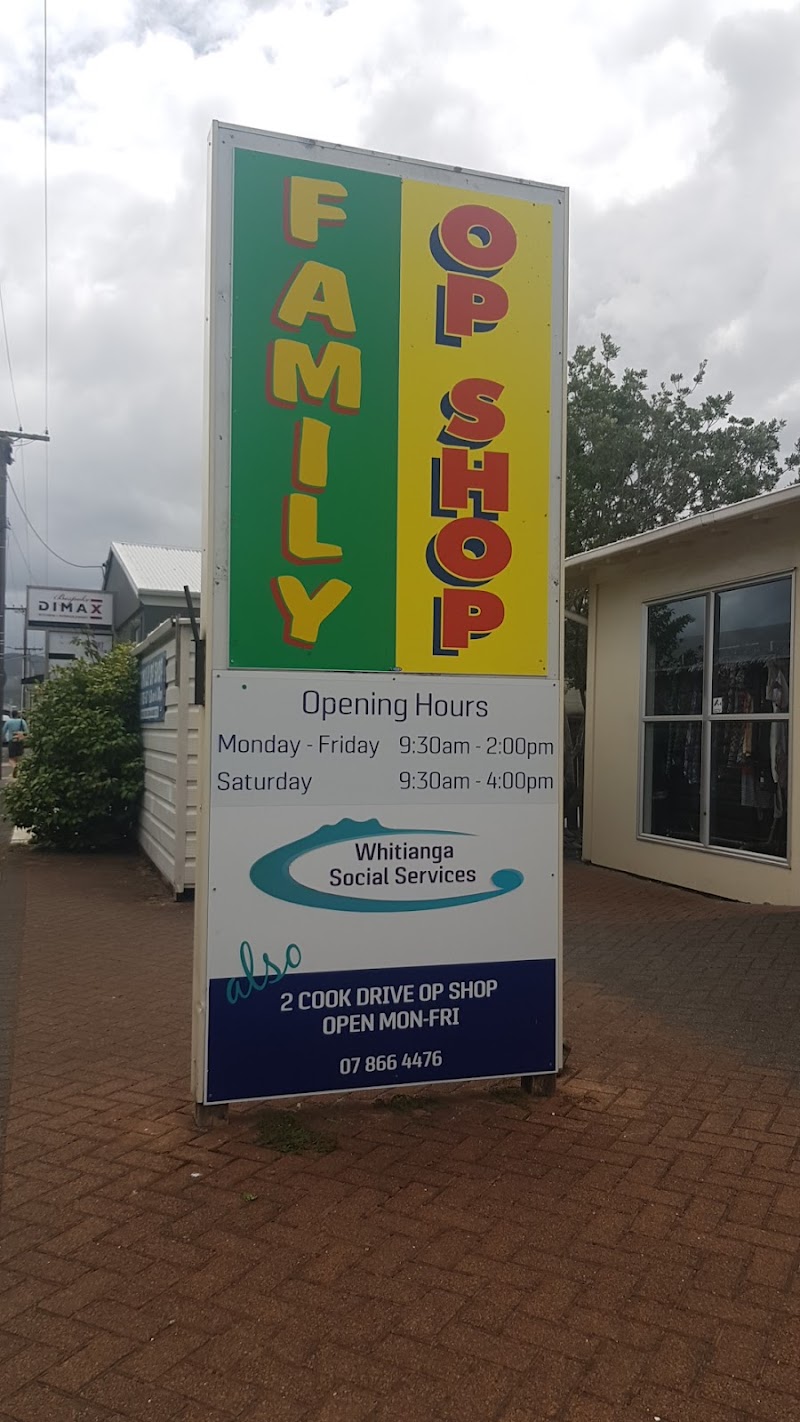 Check out Family Op Shop Whitianga in Whitianga