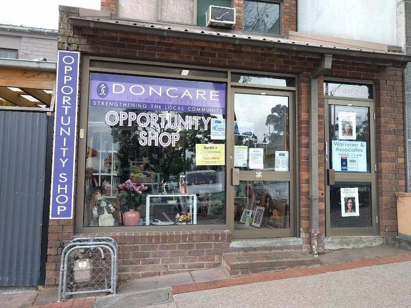 Check out Doncare Op Shop Templestowe Village in Templestowe