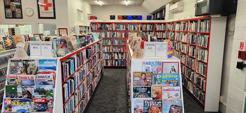 Check out Whanganui Red Cross secondhand bookshop in Whanganui