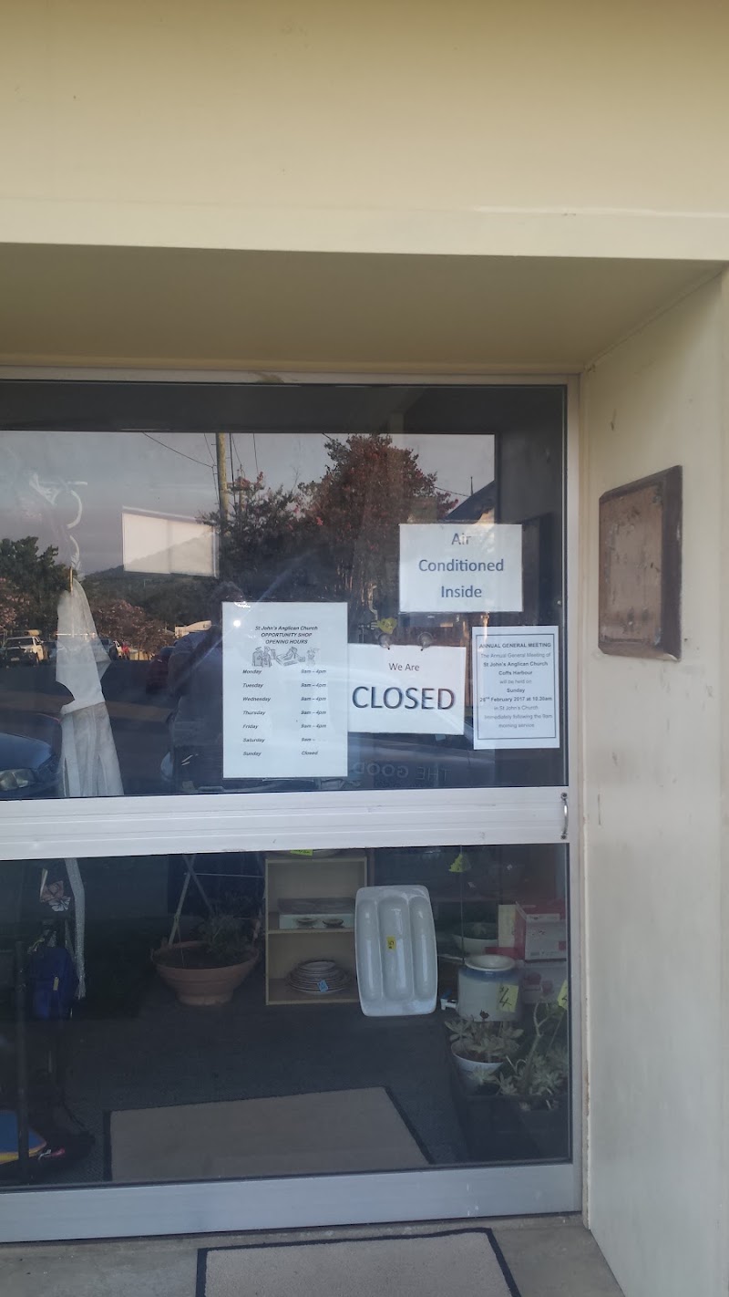 St Johns Op Shop update