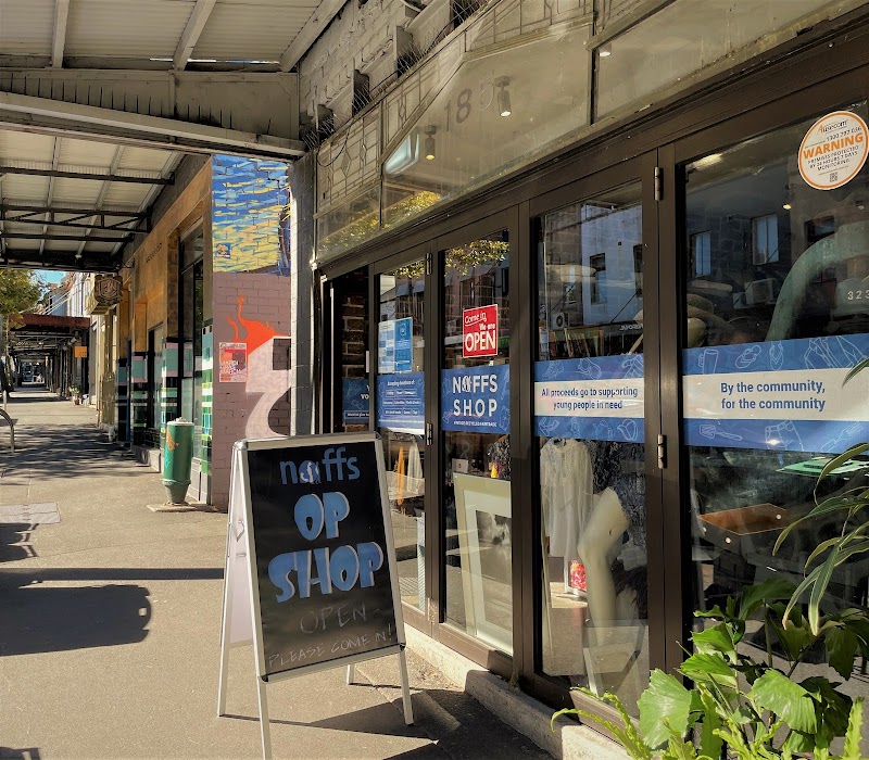 Check out Noffs Op Shop Redfern in Redfern