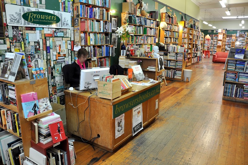 Check out Browsers Bookshop in Hamilton Central