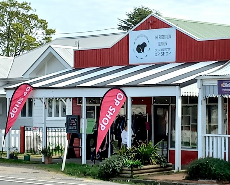 Check out The Robertson Burrow Community Op Shop in Robertson