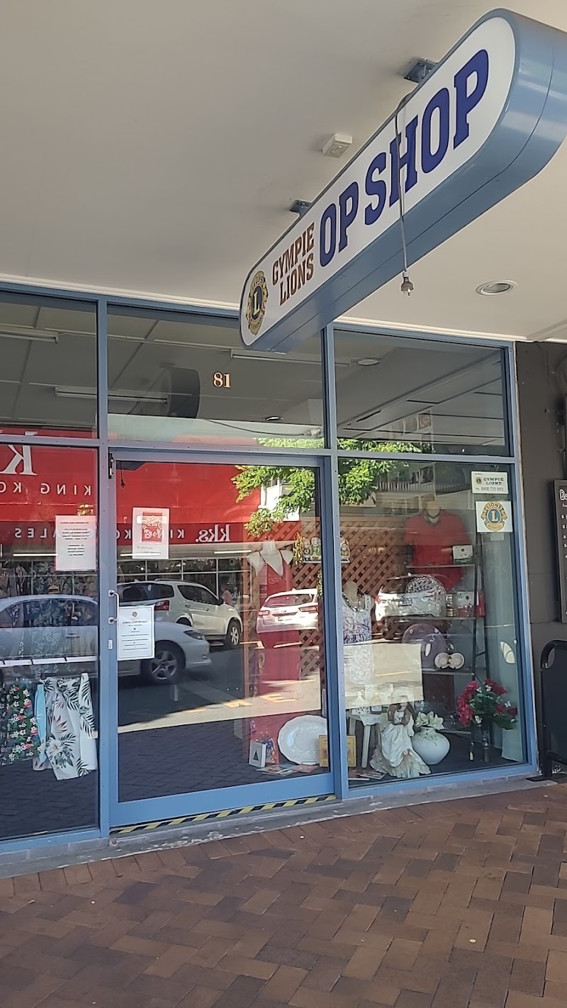 Check out Gympie Lions Op Shop in Gympie