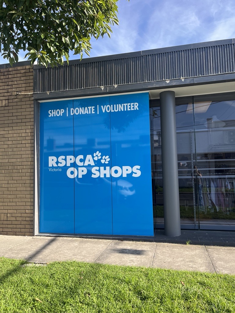 RSPCA Victoria Op Shop Highett update