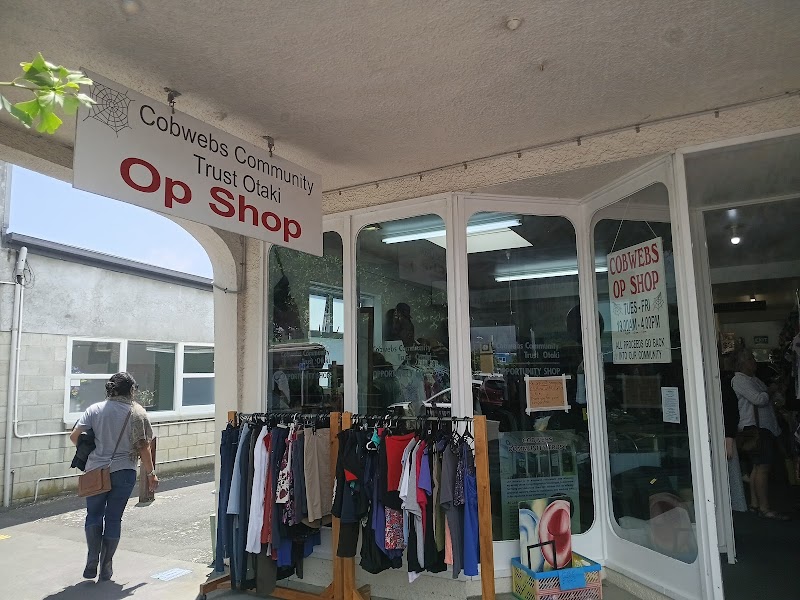 Check out Cobwebs Community Trust Op Shop Ōtaki in Ōtaki