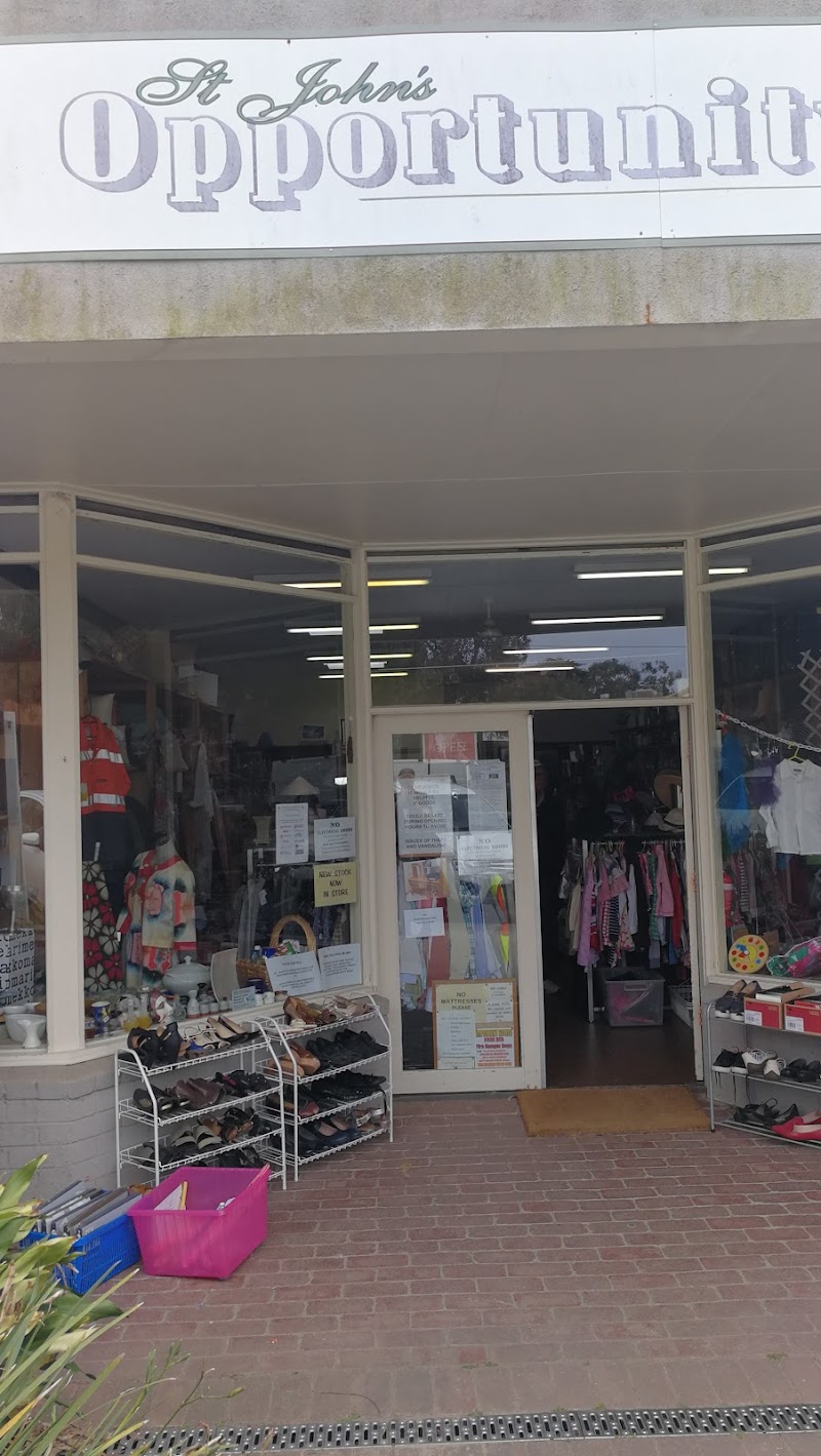 Check out St John’s Opportunity Shop Flinders in Flinders