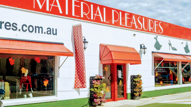 Check out Material Pleasures in Fyshwick, Canberra