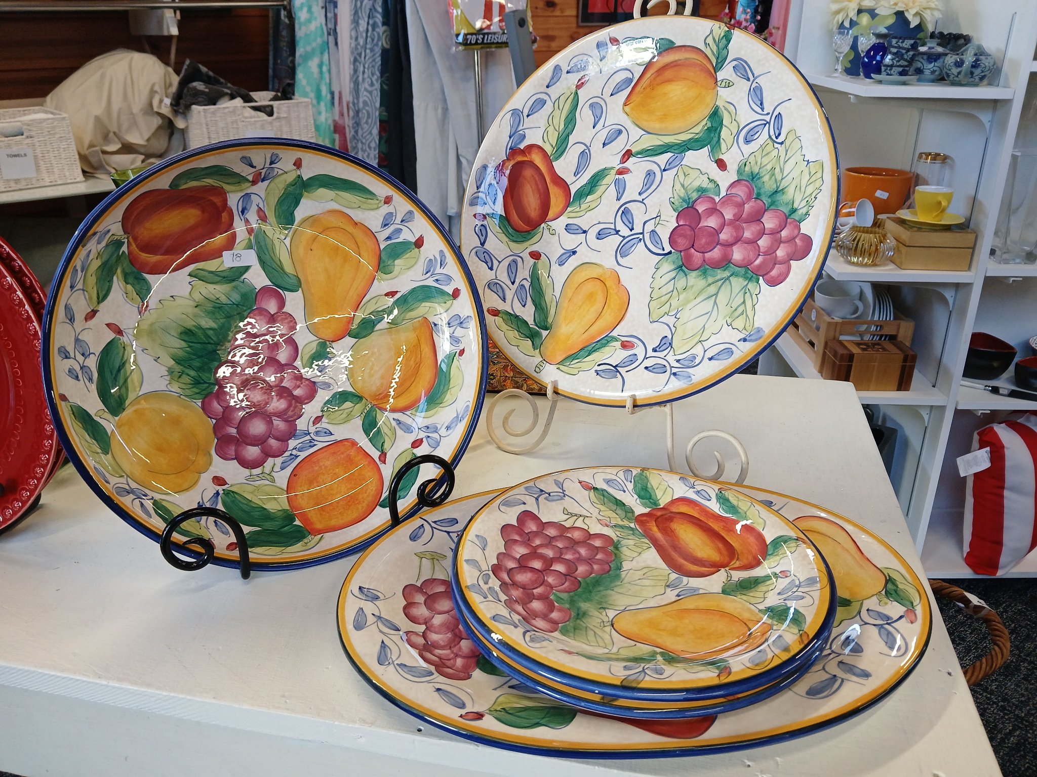 Lots of colorful things in store