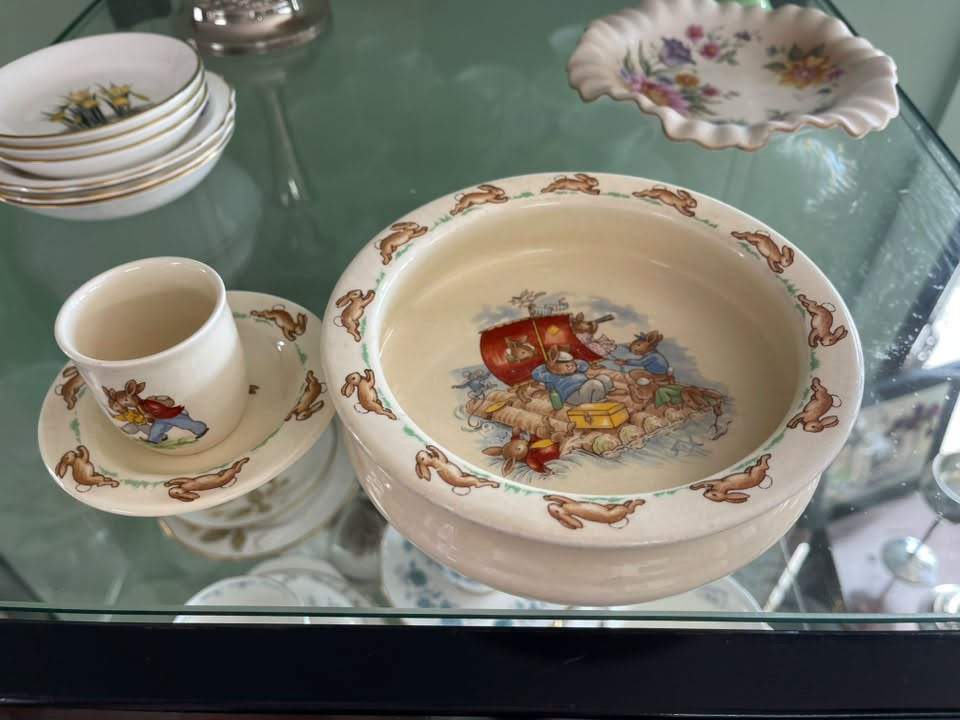 Some special crockery items donated
 love the history and memories that come with these vintage items