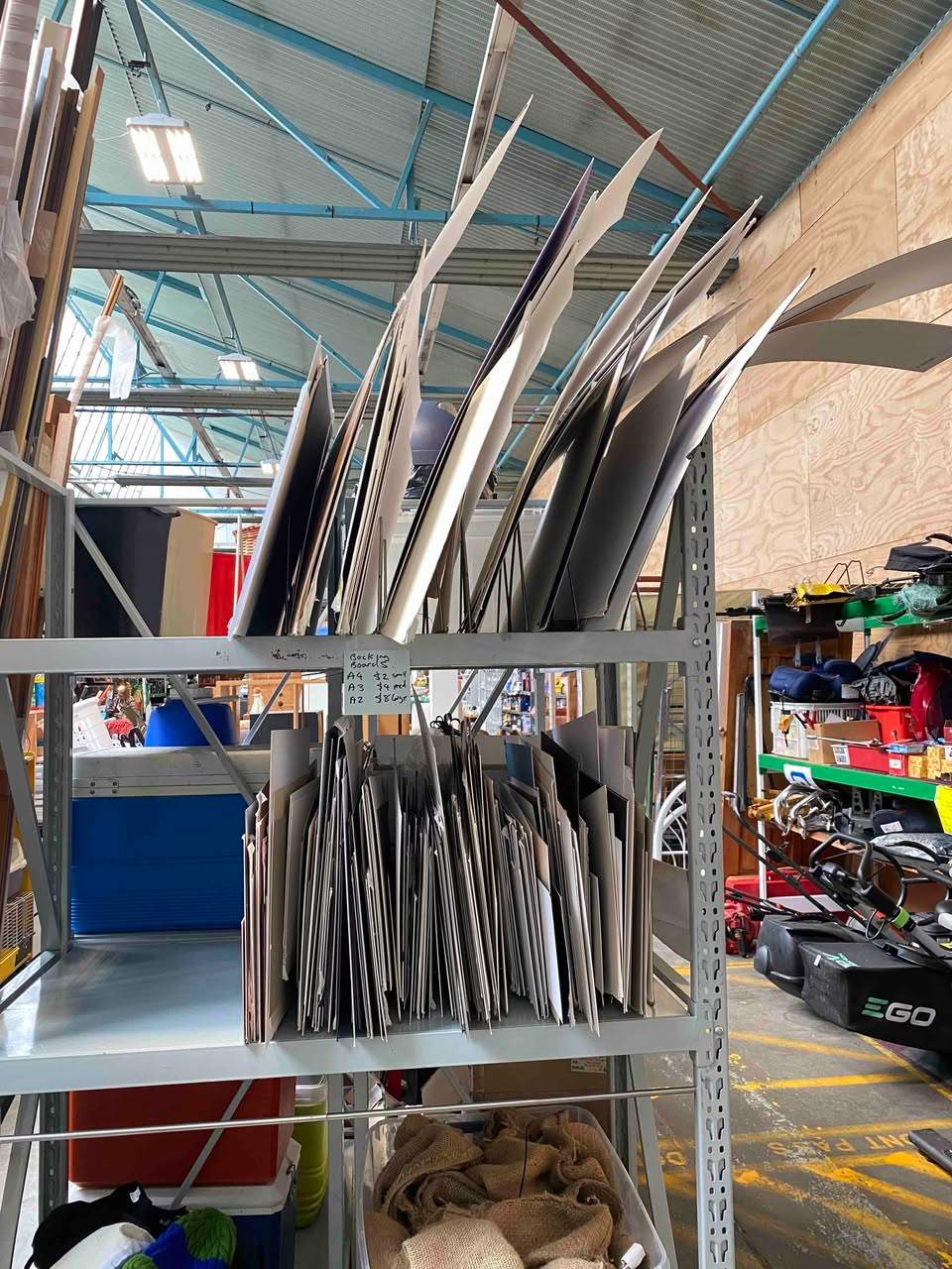 Hi!! It's me... If you're into art, or want to frame art, we have a good selection of framing timber and boards - Starting at $2- you'll want to take a look.