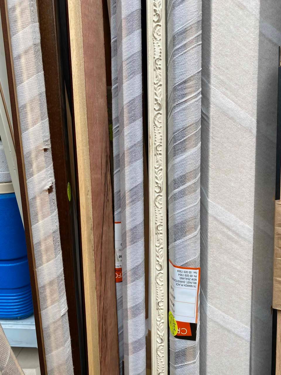 Hi!! It's me... If you're into art, or want to frame art, we have a good selection of framing timber and boards - Starting at $2- you'll want to take a look.