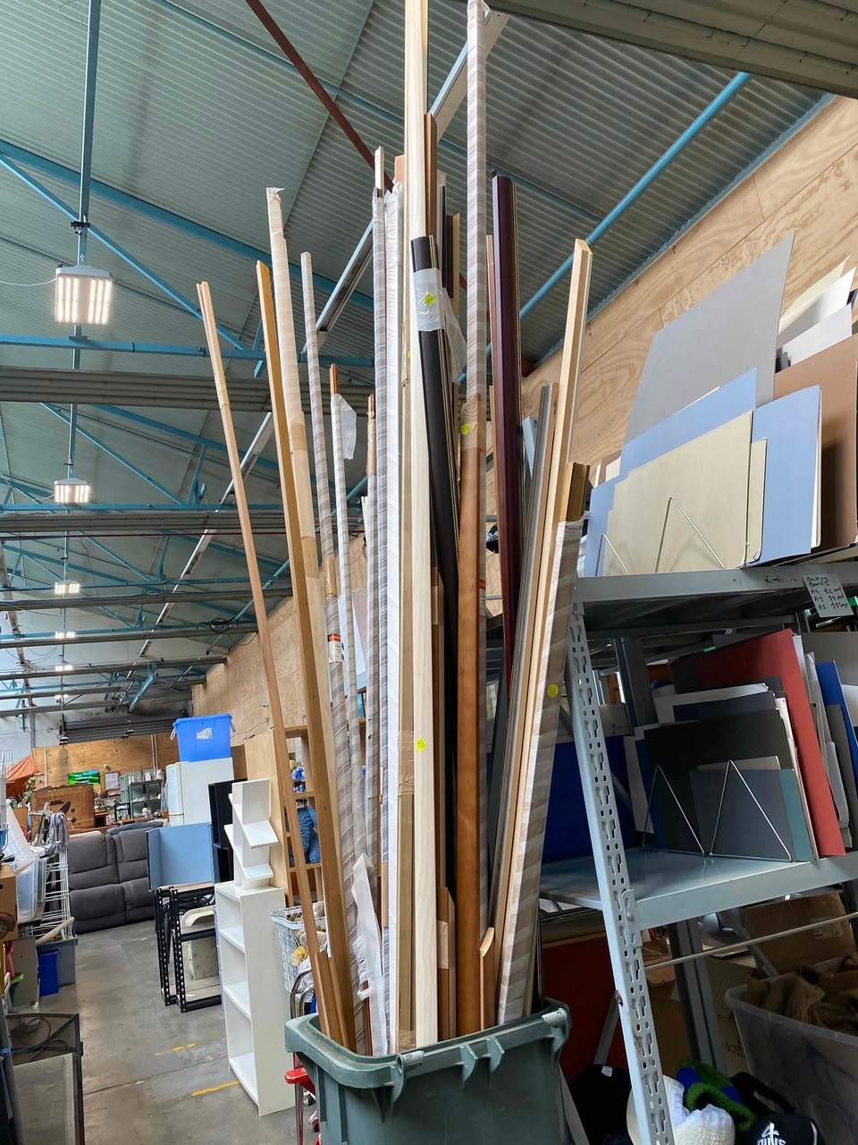 Hi!! It's me... If you're into art, or want to frame art, we have a good selection of framing timber and boards - Starting at $2- you'll want to take a look.