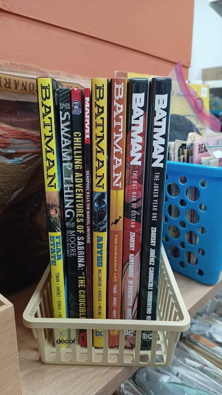 Hey Comic Fans
 We are now slowly putting out more of our comics
 come grab them quick before they go
 Located at Diamond Village Shopping Centre Nepean Street Watsonia