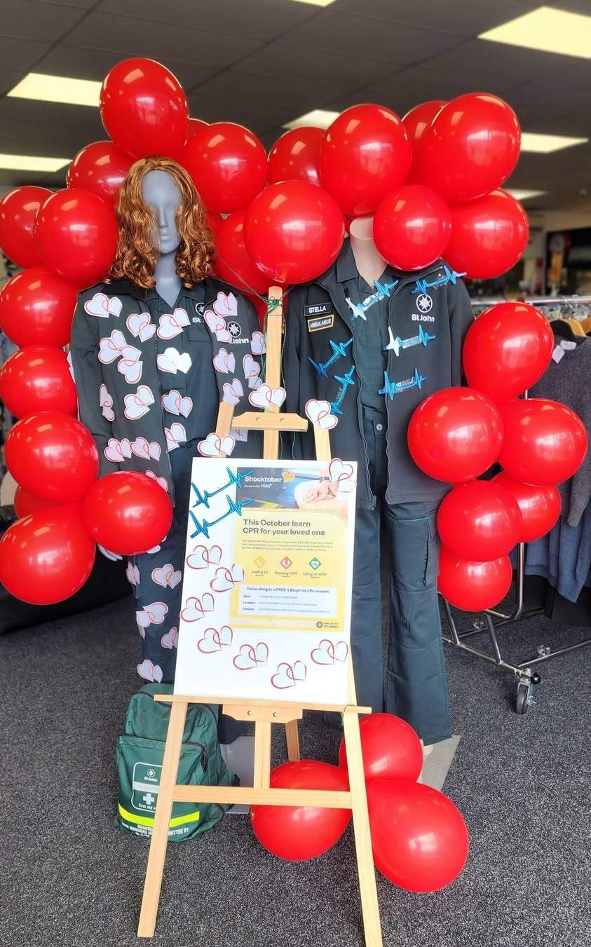 Shocktober
We're on a mission to provide CPR & AED awareness training to as many people as we can.
Come along and join us
Thursday 15th October
2pm-3pm
For a FREE 3 steps for Life Session.
At our store 7/219 Moore Street Howick