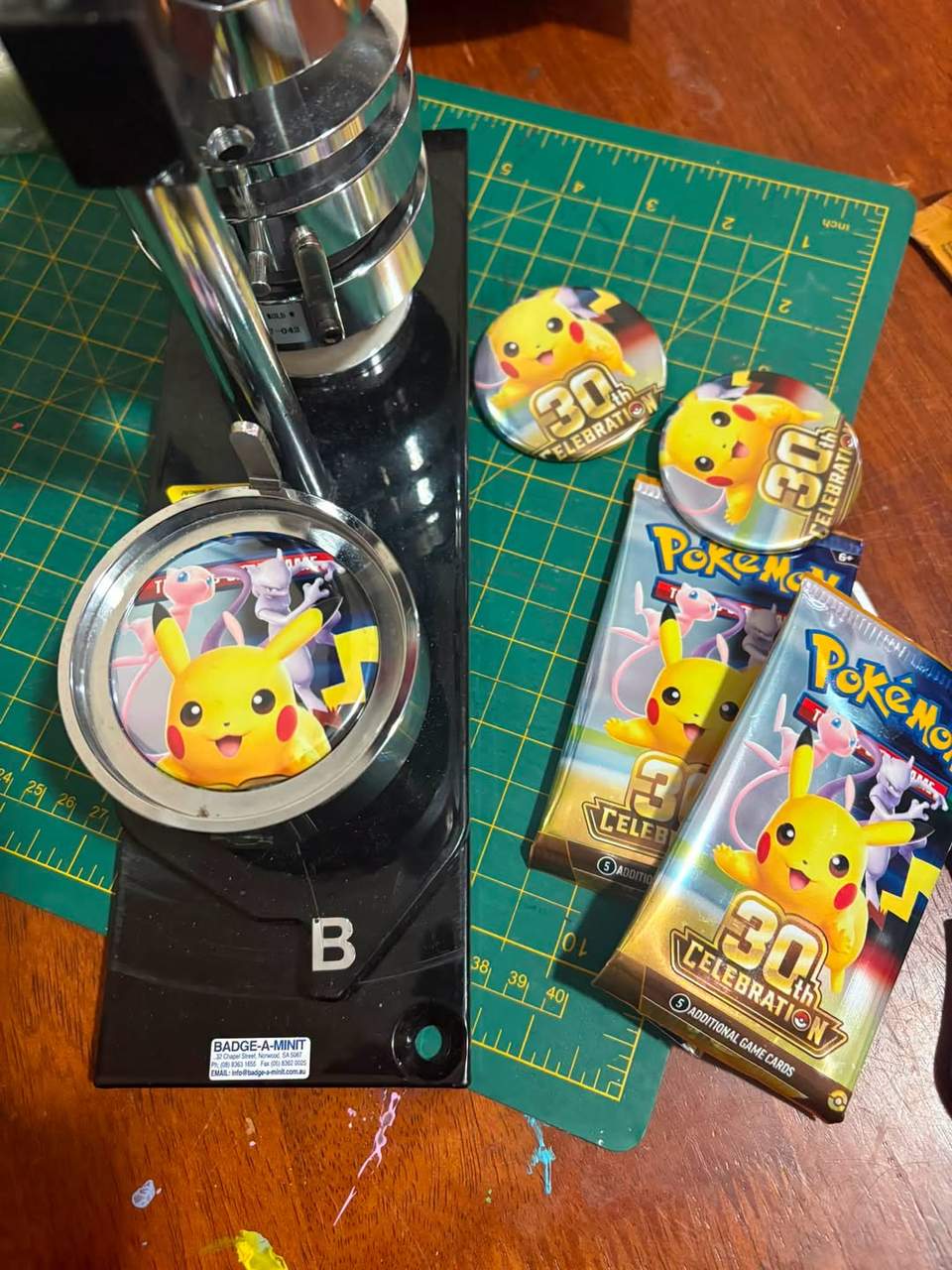 While we can’t do sustainability 100% all the time we always look for opportunities to reuse and repurpose
I hate buying new but my son asked for specific Pokémon cards for his birthday. Looking at the waste we had an idea to turn opened packaging into badges!
Sustainability doesn’t need to be done perfectly.. every small change you can make adds up