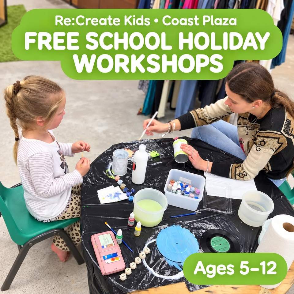 School holiday creativity is coming to Coast Plaza!