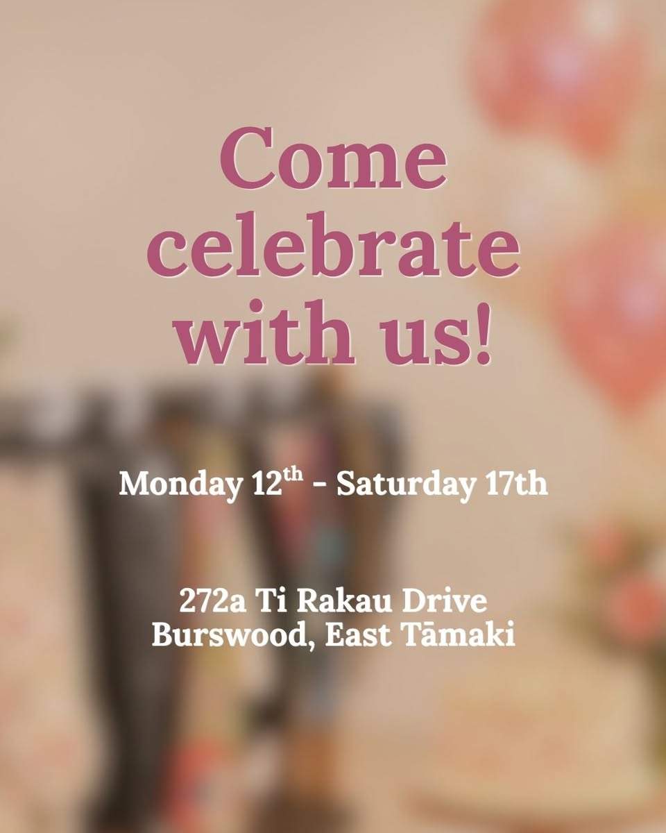 AUCKLAND OUR BIRTHDAY WEEK STARTS TODAY!!
 Check out our schedule so that you can take advantage of all the offers we are having this week
 You definitely don't want to miss this.
Sales are running this whole week, from 12 - 17 October, plus, spend $40 or more in store and enter our prize draw to win 1 of 2 $100 vouchers!!
This really is a celebration for us, we have been able to achieve so much in our community in the 2 years we have been open and we are so so grateful for everyone who has helped us get here - staff, customers, volunteers, business partners, family and friends. We couldn't have done this without you.
From the bottom of our hearts, thank you. Now come celebrate with us
272a Ti Rakau Drive, Burswood, East Tāmaki
Tag some one who needs to know about this!