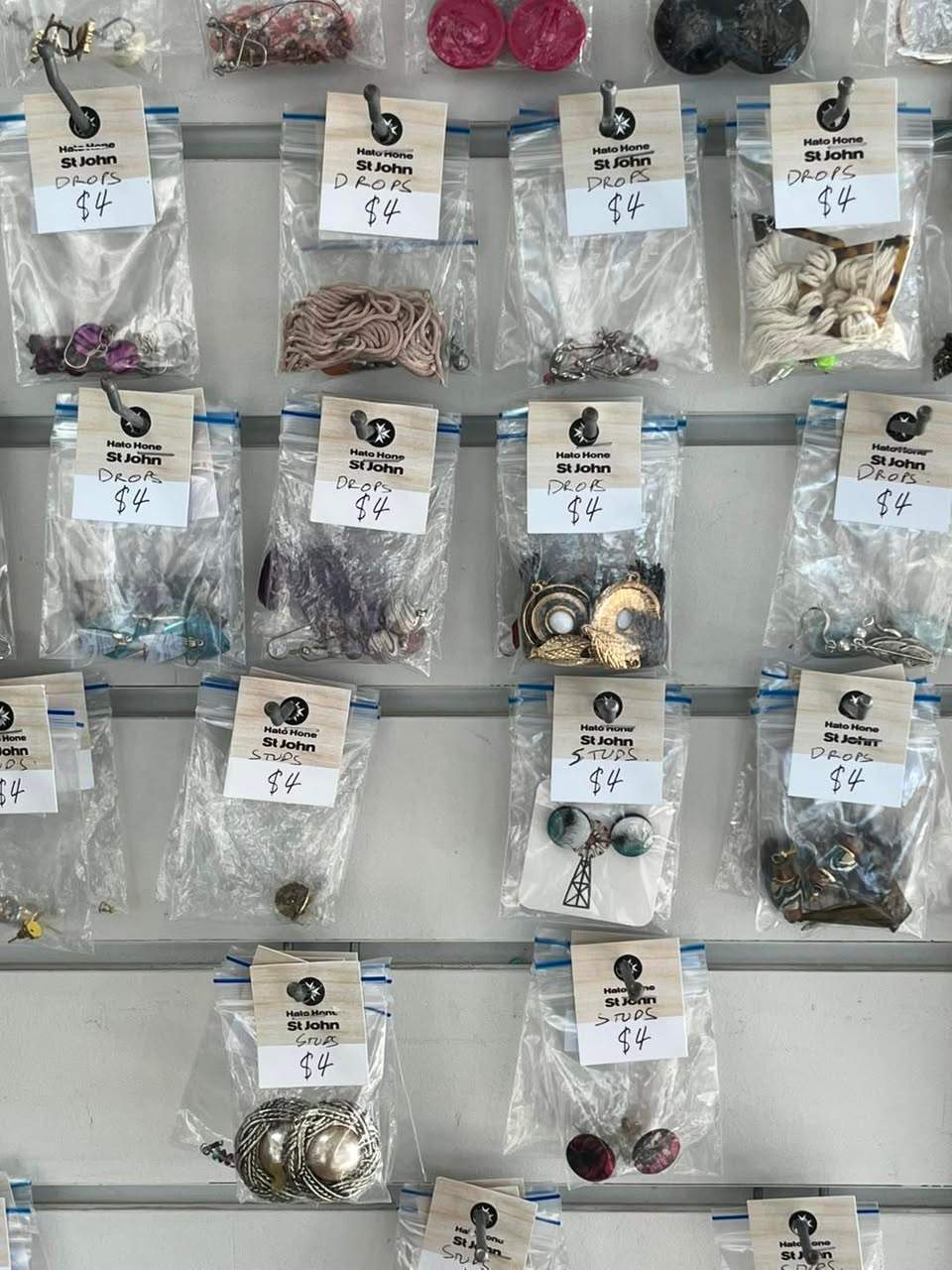 St John Whitianga has clearance clothing at three for $1, plus a bar fridge, coffee tables, sofas, a kitchen sink, jewellery and décor.