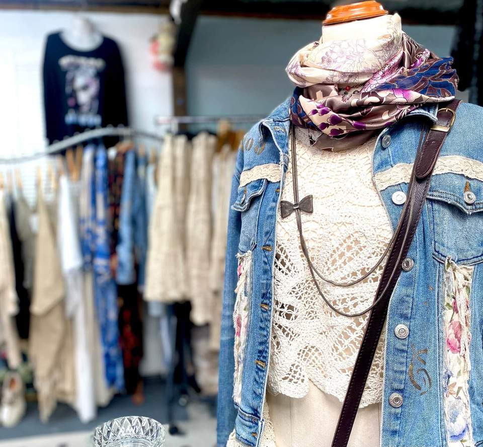 Attire. Garb. Costume. Clothing. For ANY occasion. Come on down and see Kate, Rebecca or Miriam for assistance, advise and enthusiasm.