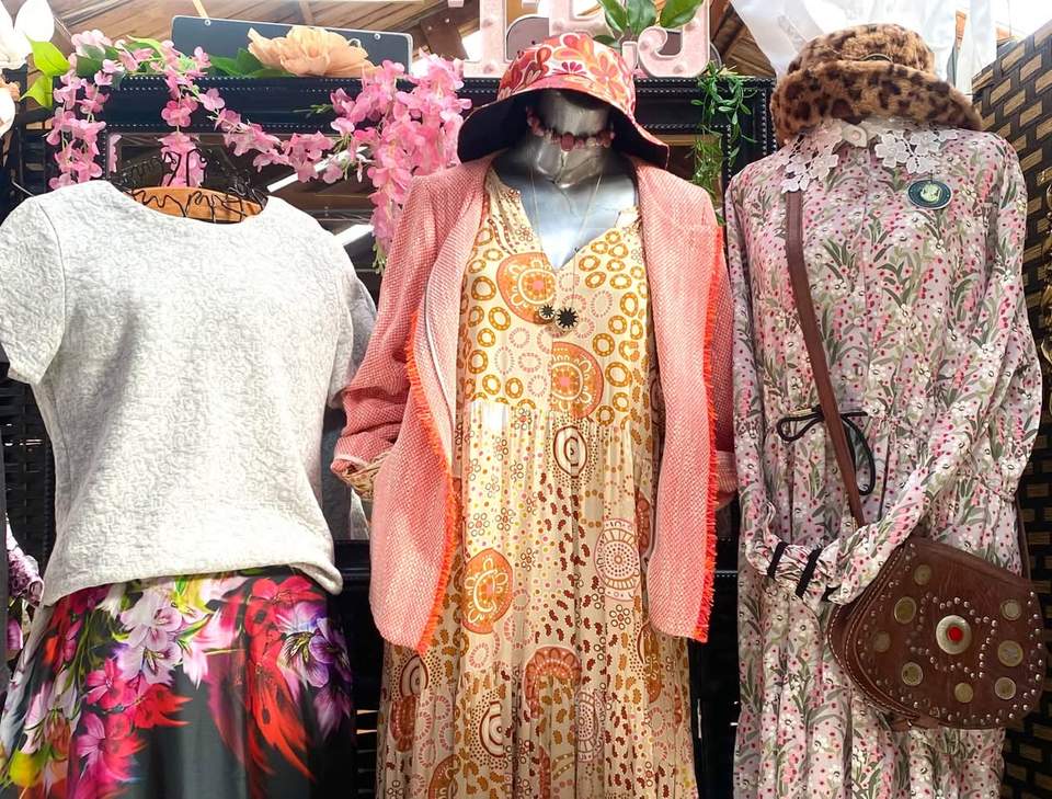 Attire. Garb. Costume. Clothing. For ANY occasion. Come on down and see Kate, Rebecca or Miriam for assistance, advise and enthusiasm.