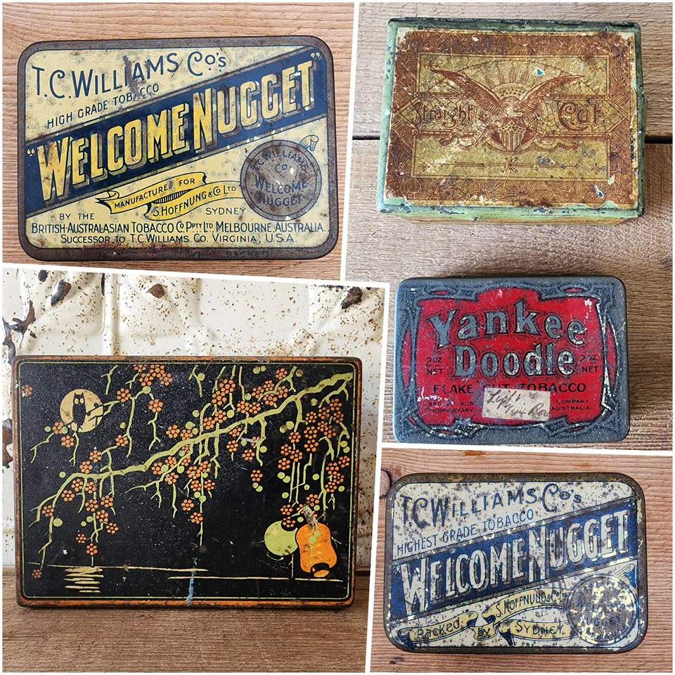 The online auction is now open for viewing. Bidding starts on Monday the 26th October.
Here is a peek at some of the tobacco related pieces.
Come join in, have some fun!
All unreserved, all items start at $10. All items will be sold.
We have put aside and curated 300 lots of fab stuff over the past year, ready for our online auction.
The auction will run on our web page over one week.
Start date is October 26th, 10am.
End date is November 1st from 10am.
We would love you to join the fun! A great chance to grab some bargains.
Some key points to remember.
* Everything can be posted unless stated otherwise.
* You don't have to pay online. You can pay bank deposit, card over phone, or just pop in and pay cash or card.
* Items must be paid for in 7 days, however we can hold onto your items until your ready to collect.
* We have very low starting prices, No reserves and everything will be sold.
* There is a 10% buyers premium.
* Its a great chance to have some fun and grab some bargains.
If you sign up now, you will get an email when the auction is open for bidding on the 26th. We won't use your email for any other purpose.
Link in bio.
Please message if you need help signing up.
#antiques #onlineauction #antiquetobaccotins #fyp #collectables