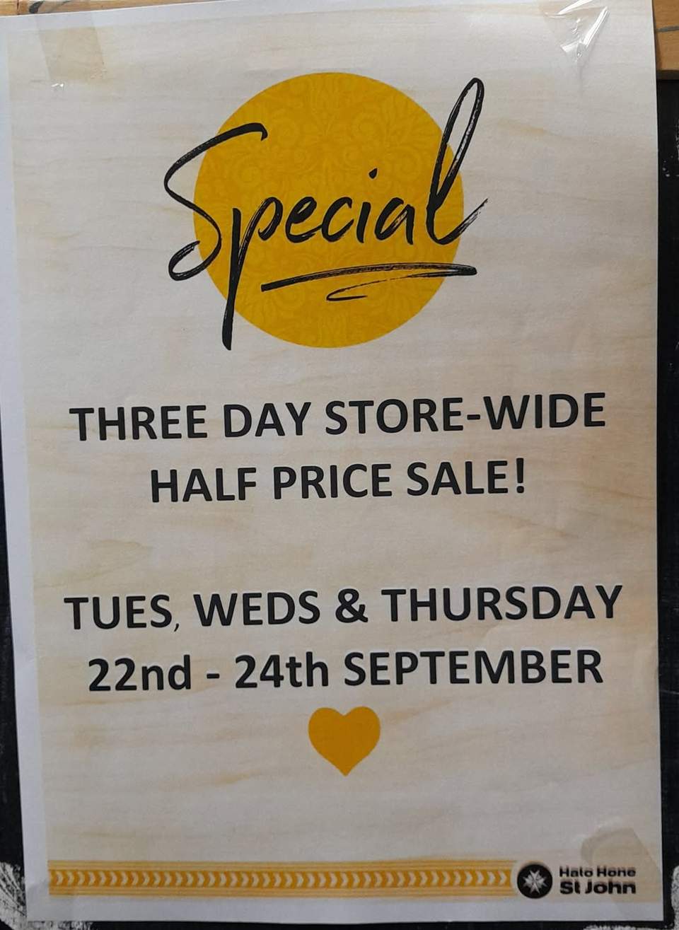 Another one has come round, sooo much stock in the shop,
3 days only 50% off store wide.… See more