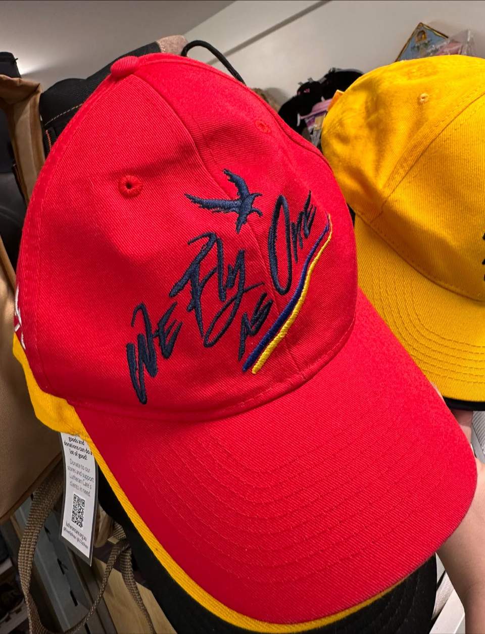 Looking for fashion that’s Red, Yellow & Blue?? Both our stores stock a great range of football related accessories but these are just a few of the favourite picks from our Precinct store. Our clothing racks are full of good quality pieces at bargain buy prices starting at just $1! See something you love? ❤️ 💛💙 Head on in to Lutheran Care Op Shops 📍 307 Prospect Road, Blair Athol 📍 Precinct: 112 Coventry Rd, Smithfield Plains #adelaidecrows #AFL #finals #cheersquad