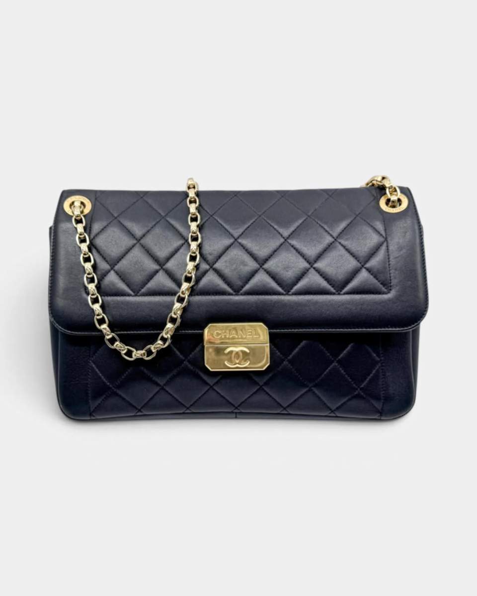 Chanel Chic With Me Black Quilted Lambskin Leather Flap Shoulder Bag
Our price: $4888.00 AUD
Details: Chanel Chic With Me flap bag, designed by Karl Lagerfeld for the brand's 2014 collection, crafted from soft black lambskin. The front flap has a raised, framed panel of the house's signature diamond quilting, and the body is quilted to match. It fastens with an oversized octagonal gold-tone push-lock engraved with "CHANEL" and set with an interlocking CC.
Buy online at Preloved Clothing Online, or visit Studio61 Boutique in North Sydney

#prelovedbranded  #prelovedsydney #chanel #prelovedluxury #prelovedchanel
Disclaimer ~ All items for sale by Preloved Clothing Online and Studio61 are authenticated. Product and company names mentioned on this Instagram and Facebook account are trademarks™ or registered® trademarks of their respective owners. Mention or display of these names does not imply any affiliation with these entities.
