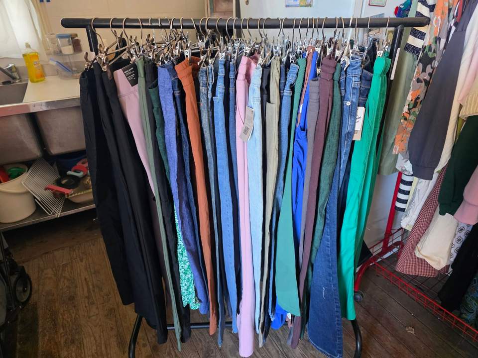 FLASH SALE !!! 9am onwards - Saturday 5th September on the OP Shop verandah (over the road from the Lions Riverside Market) Multiple pieces of artwork $20ea 2 racks of assorted clothing items BNWT No holds and only while stock lasts, so be sure to get there early so you don't miss out on a bargain.
