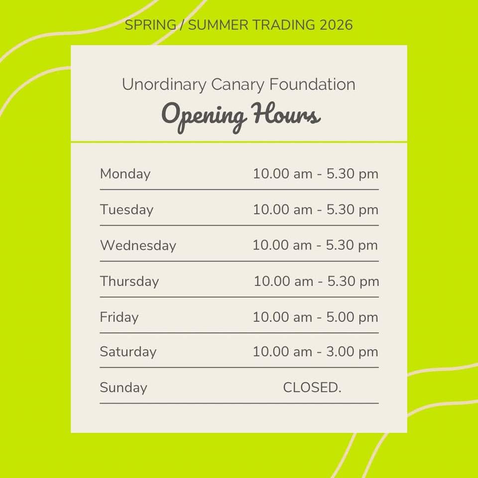 For Spring and Summer we have extended our trading hours to accommodate those who can’t make it through the week due to our 4.30 closing time
5.30pm ~ Mon - Thurs
5.00pm ~ Fridays
Thank you so much for your support, we appreciate you
. Always a better community together
~ Kerri