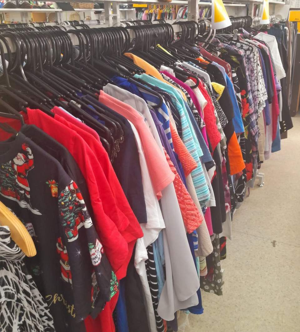 Ladies size 18+ clothing on sale for half price! Only at St John Oamaru Store
