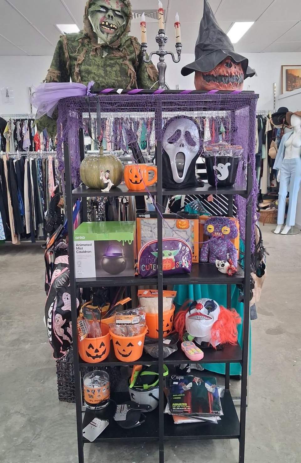 Halloween just around the corner time to get spooky
 and scary ". A chance to be whoever you want to be"