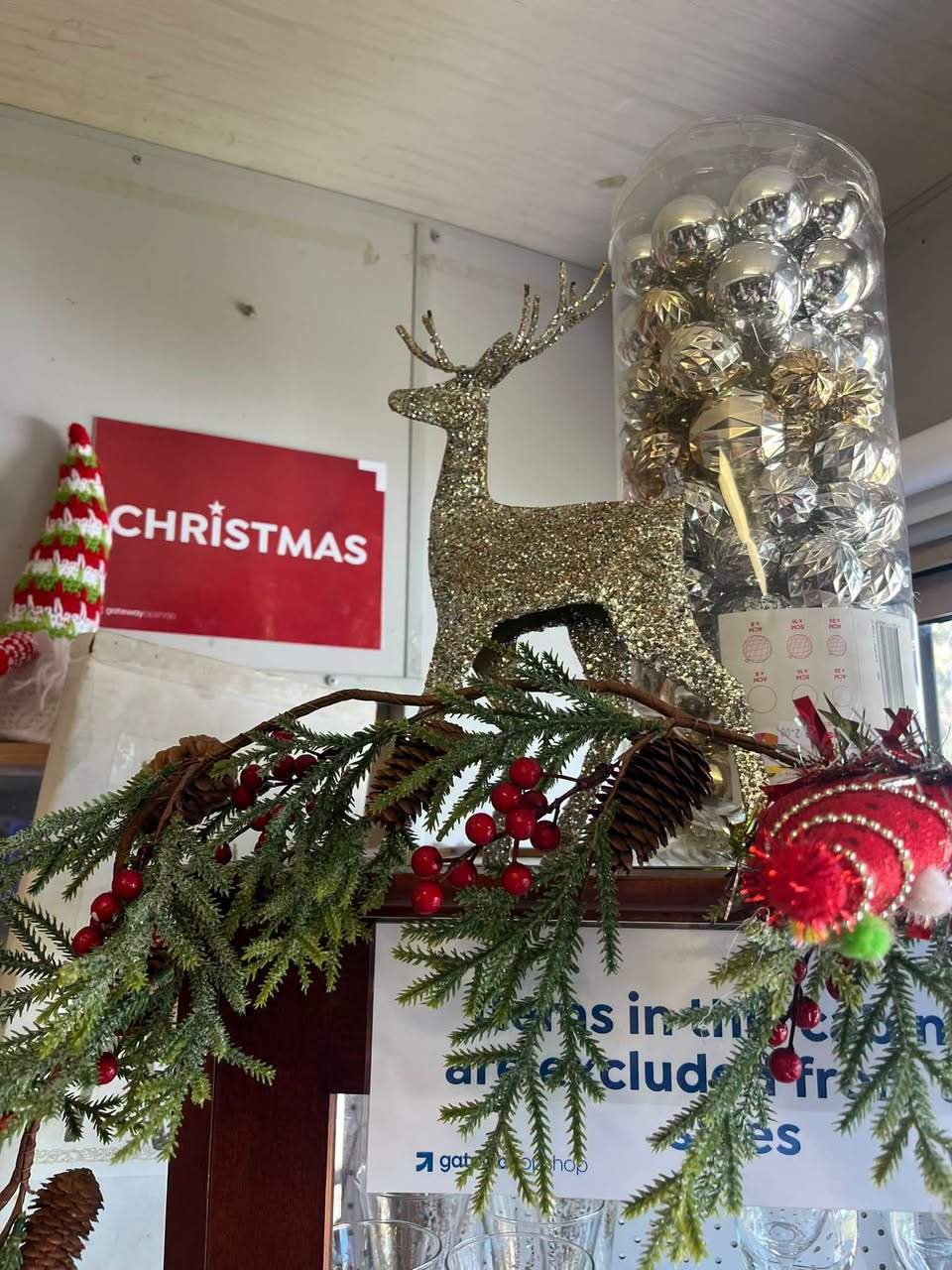 Christmas is here at Gateway Op Shop!
Come in and discover all your Christmas decorations, festive treasures, and gift ideas for family and friends.
And while you're here, don't forget to browse all our usual goodies too, including clothing, linen, toys, puzzles, books, kitchenware, homewares, books, and so much more!
There's something for everyone, and every purchase helps support the work of Gateway Care in our community.
 Shop local. Save money. Make a difference.
1052 Mt Gravatt Capalaba Road, Mackenzie
Tuesday to Friday; 9am to 3pm
2nd & 4th Saturday; 9am to 12pm
#GatewayOpShop #ChristmasAtGateway #ChristmasDecorations #GiftIdeas #OpShopFinds #SecondHandTreasures #ShopLocal #SustainableShopping #GatewayCare #opshopfashion #iloveoppshopping #CommunitySupport #ChristmasShopping #BargainHunting #Homewares #PreLoved #MackenzieQLD
