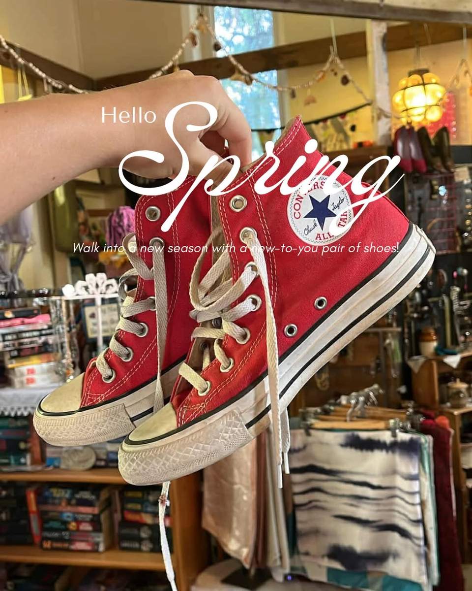 Walk 🥿 👞 👠 👟 into a new season with our $2 shoe #sale all week! Woohoo 🙌 Please note: closing early TODAY 4th SEPTEMBER @12.30pm ⚠️ ➡️➡️➡️Tuesday-Friday :: 930am - 4pm ➡️➡️➡️Saturday :: 930am - 1230pm #onkaurnaland #opshopsofadelaide #opshopportunity #thrift