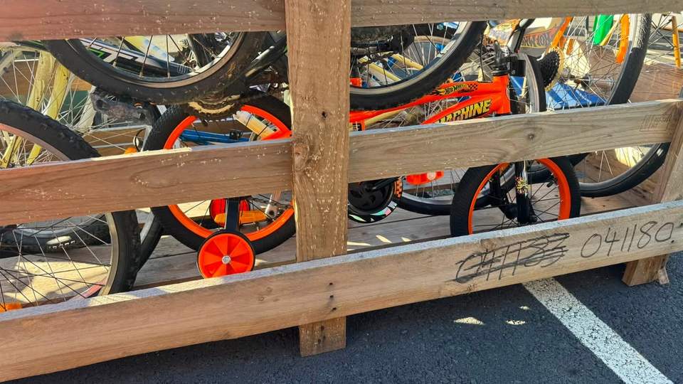 Trikes and ride-ons start at $3, and bikes start at $10 at Tipping Point.