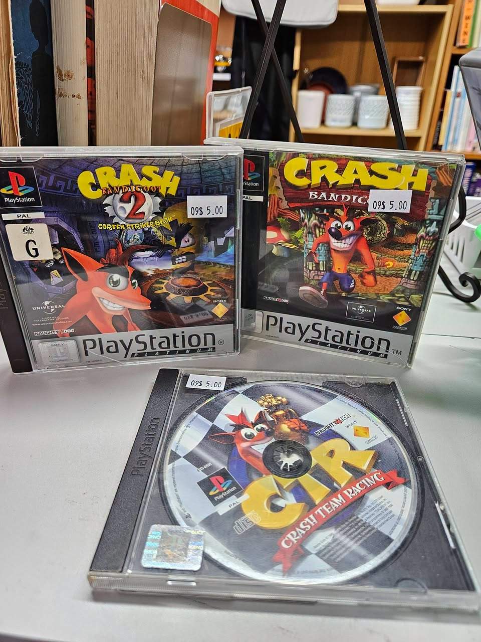 A little bit of gaming history just landed on our shelves — Crash Bandicoot classics, PS3 favourites, and loads of CDs, DVDs and VHS for every kind of collector.Pop in, support your local op shop, and take home a piece of nostalgia. Your finds help us help the community. Brookfield Shopping Centre, 75 Bellevue Road, Tauranga 3110 #HatoHoneStJohn #nzopshop #stjohnstore #opshopnz #tauranga #stjohns #donations #thrifting #opshopping