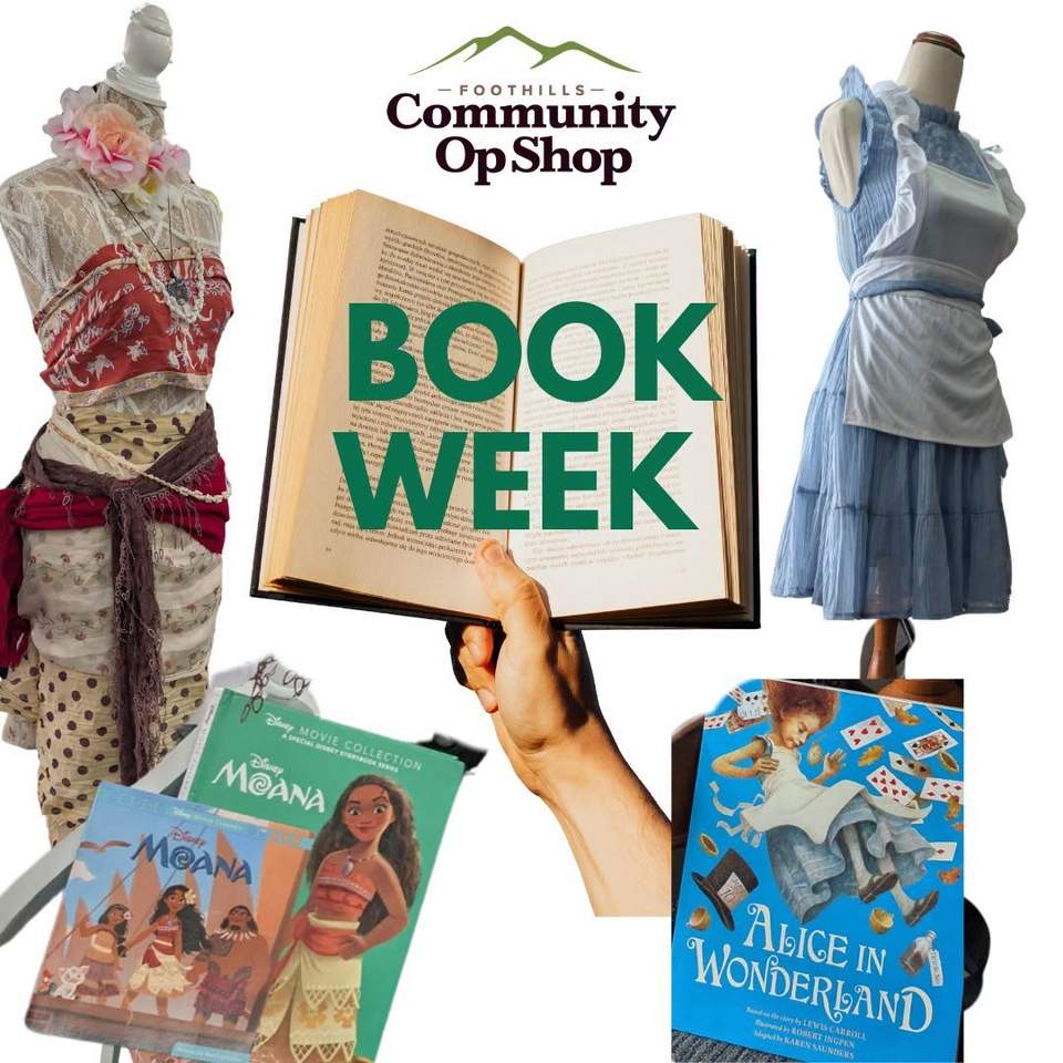 📚 Are you on the hunt for a Book Week costume?​Children’s Book Week is running from Saturday, 22 August to Friday, 28 August 2026 📖​Whether your little readers want to dress up as their favorite musical character, a classic storybook hero, or something totally unique, we can help bring their ideas to life.​✨ Pop into our shops in Upwey or Tecoma today! Our friendly volunteers will help you mix, match, and pull together an amazing Book Week costume without the stress.​See you in-store soon! 👋