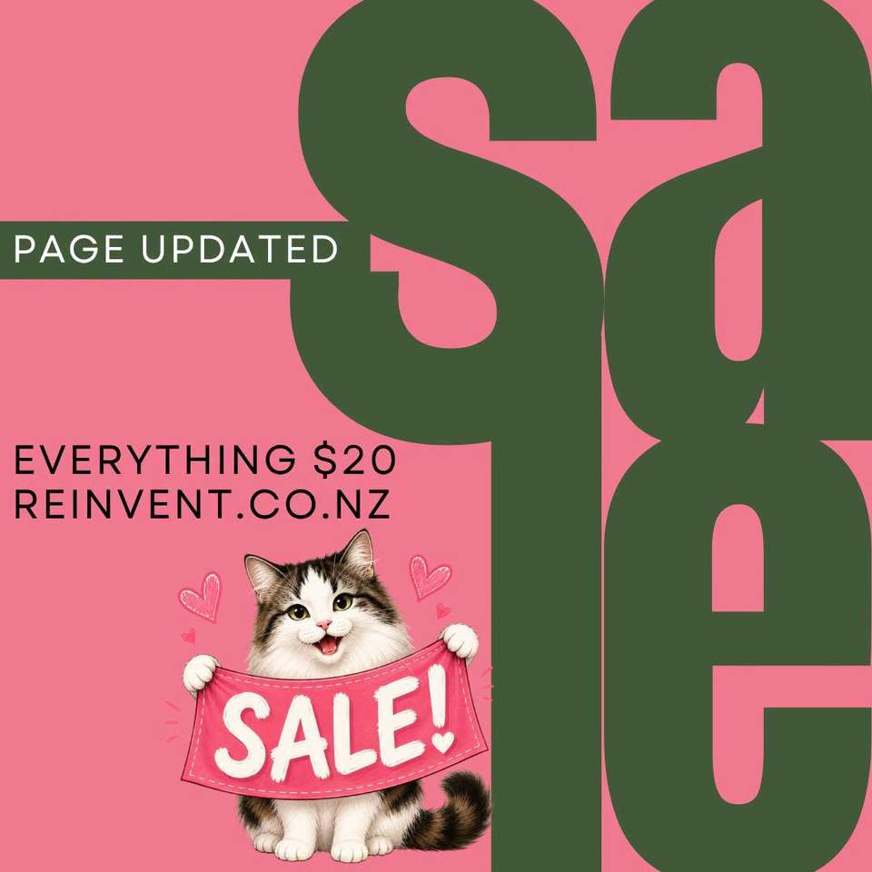 Happy Tuesday
 I've put a few goodie on Sale! We are open tomorrow with lots of New Arrivals for you to check out
Website link in the comments