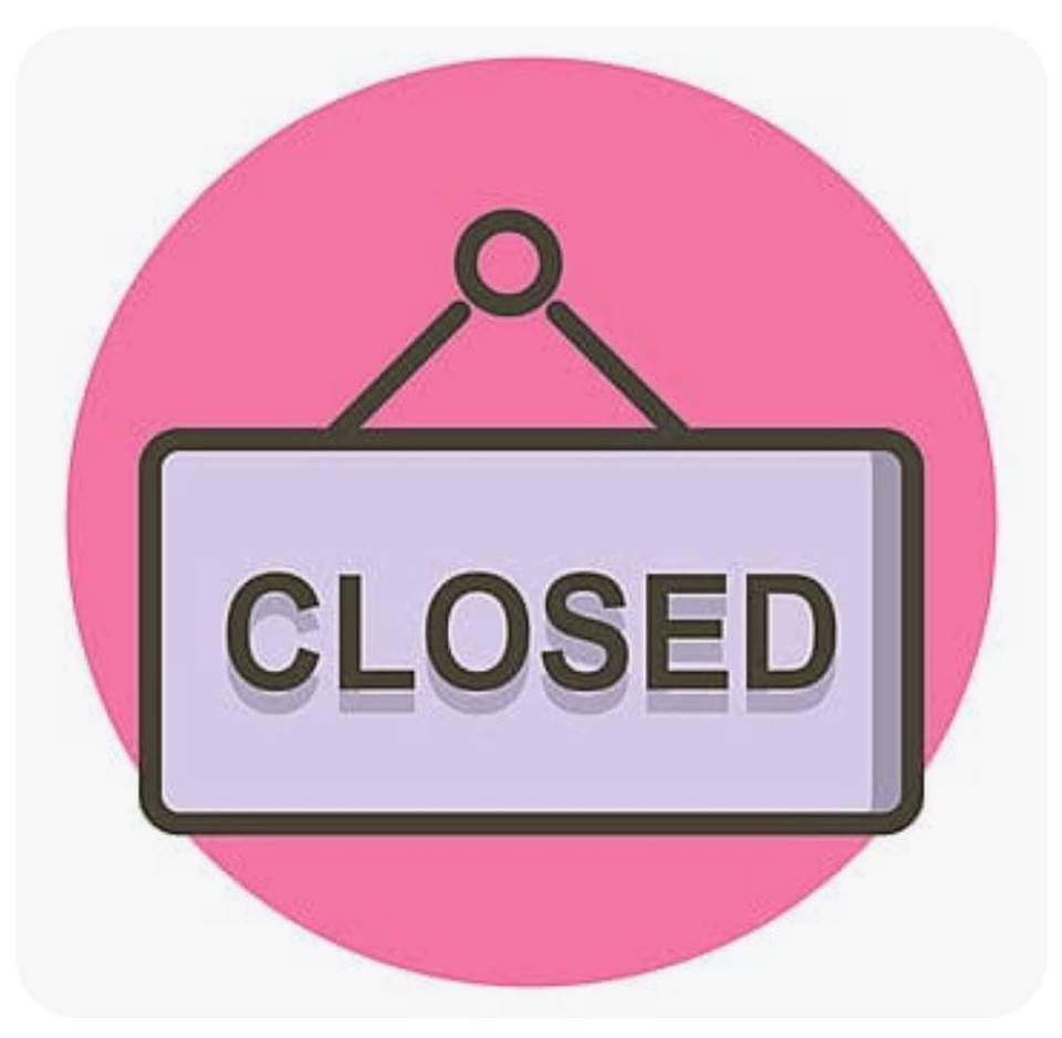 STILL CLOSED!
We may be Re-opening next Friday 9th October.
WATCH THIS SPACE!