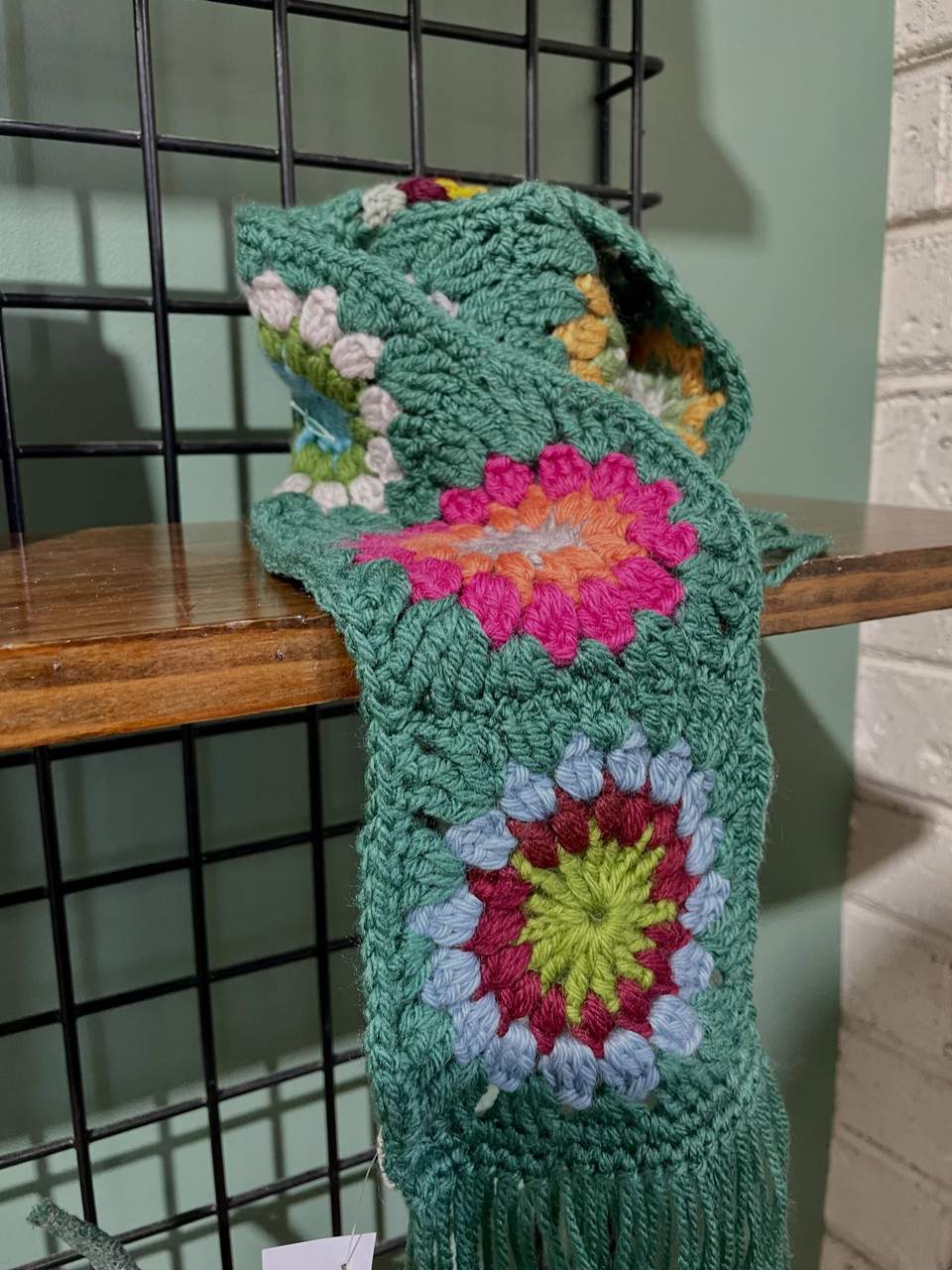 Here’s a selection of our lovely Spring collection- available on both our feature wall and cafe corner tomorrow! Lots of upcycled textiles, wool blanket off cuts turned into doorstops and bunting, donated crocheted circles reimagined in various gorgeous ways… handmade tapestries and stitcheries as well as lovely spring items that will bring a freshness to your home after the winter cold! Why not usher in the new season with something special from The Mustard Tree🌼🌸🧡
