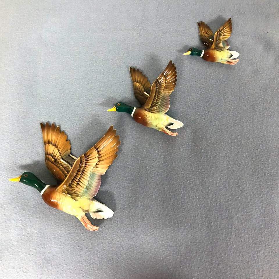 Get your ducks in a row!😊 🦆🦆🦆 Classic flying duck set of three Red Geranium is at 486 Goodwood rd Cumberland Park SA