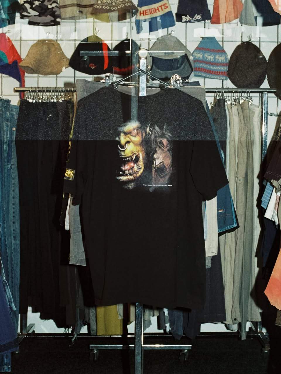 Jackets, pullovers and tees are among the clothes for sale at City Vintage.
