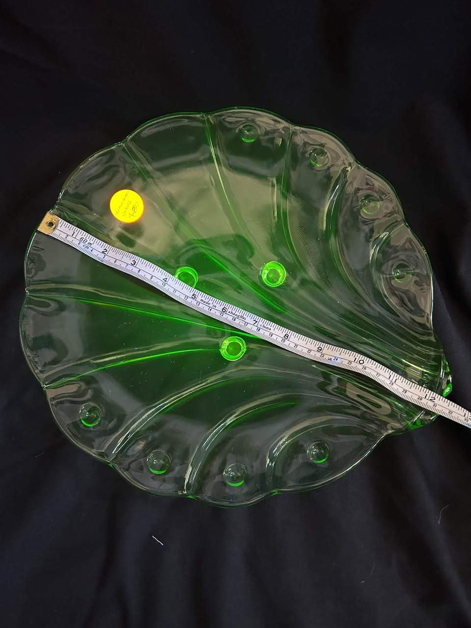 If you are a collector of uranium glass, this would be a fabulous addition to your collection. Available now in our cabinet. $80. Wednesday 23rd September.