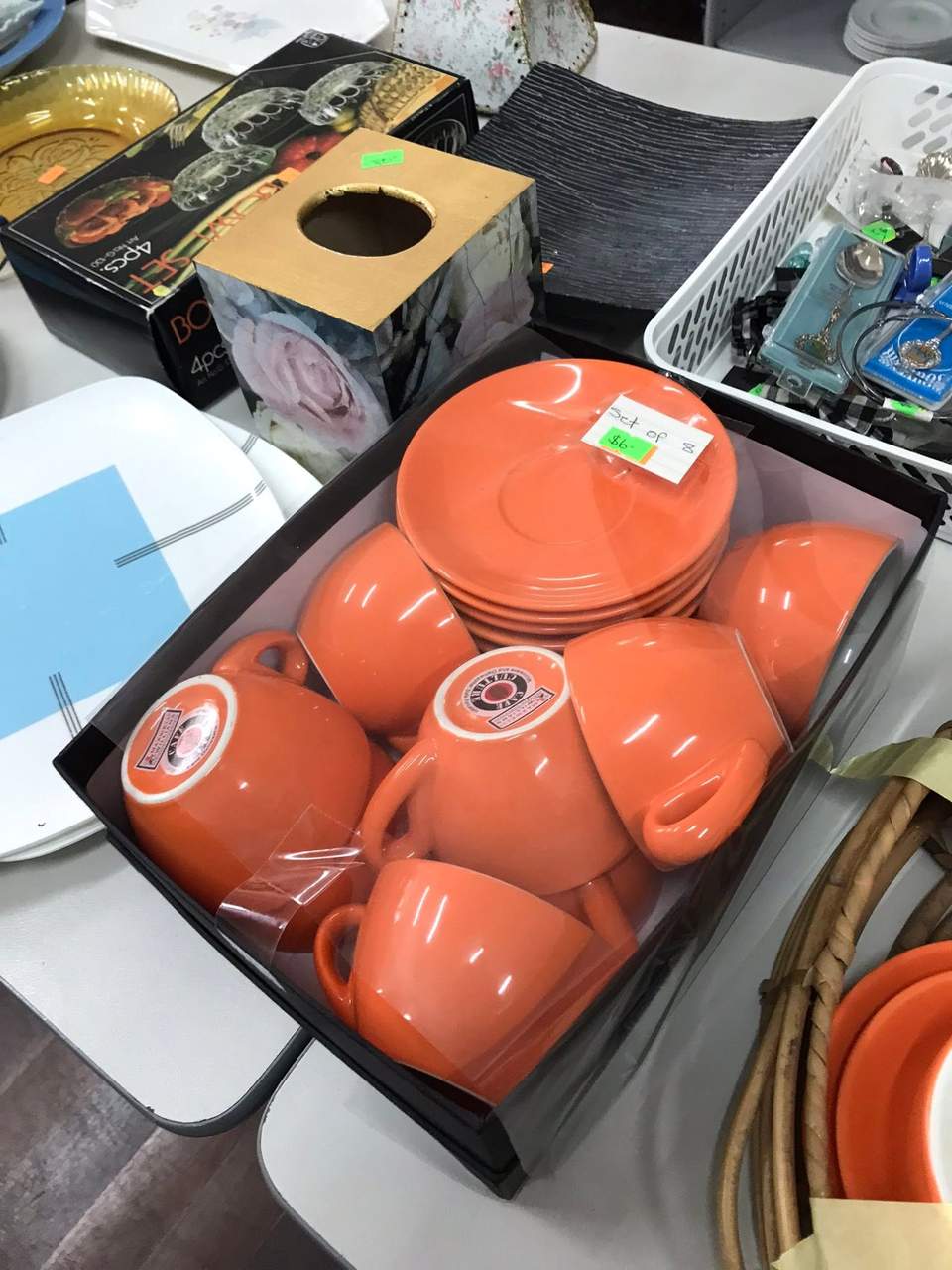 Half Price Sale this Saturday 9-12 on all Crockery and Bric a Brac