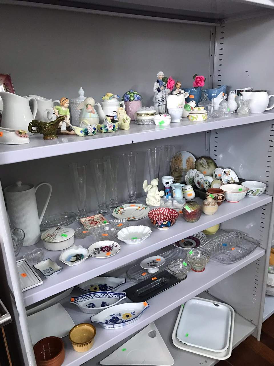 Half Price Sale this Saturday 9-12 on all Crockery and Bric a Brac