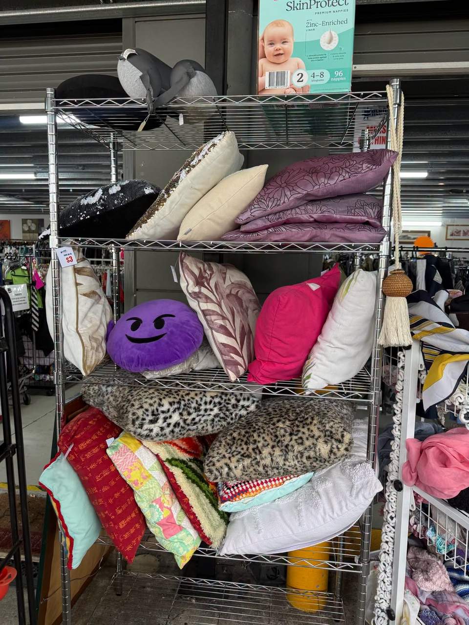 ✨🛋️ Beautiful cushions available at our op shop! Perfect for adding a fresh pop of colour and comfort to your couch, bed or favourite chair – all at bargain prices! 💙 Come in and check out our range before your favourites are gone! First in best dressed – no holds! #woundedheroes #supportveterans #opshopfinds #cushions #homedecor #bargainfinds #shopforacause #communitysupport