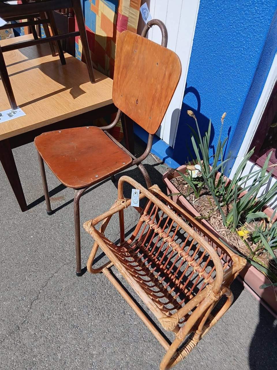 HUGE SPECIALS TODAY to celebrate the start of October. Single beds $10 each, chairs from $1, coffee table $10, and much more. Open until 4pm